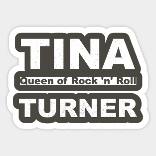 Queen of Rock "n" Roll - Tina Turner Sticker